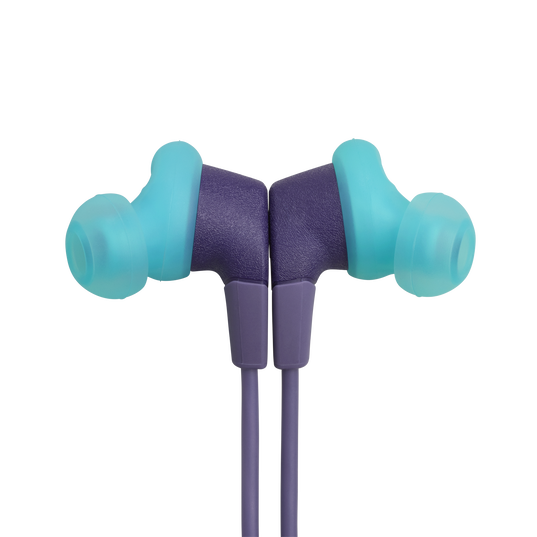 JBL Endurance Run 3 USB-C - Purple - USB-C Wired Sport Headphones - Front